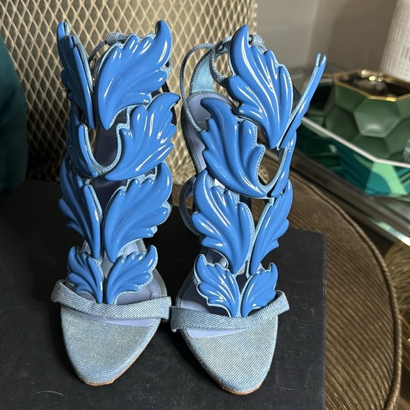 Denim Giuseppe pumps - Picture 14 of 15